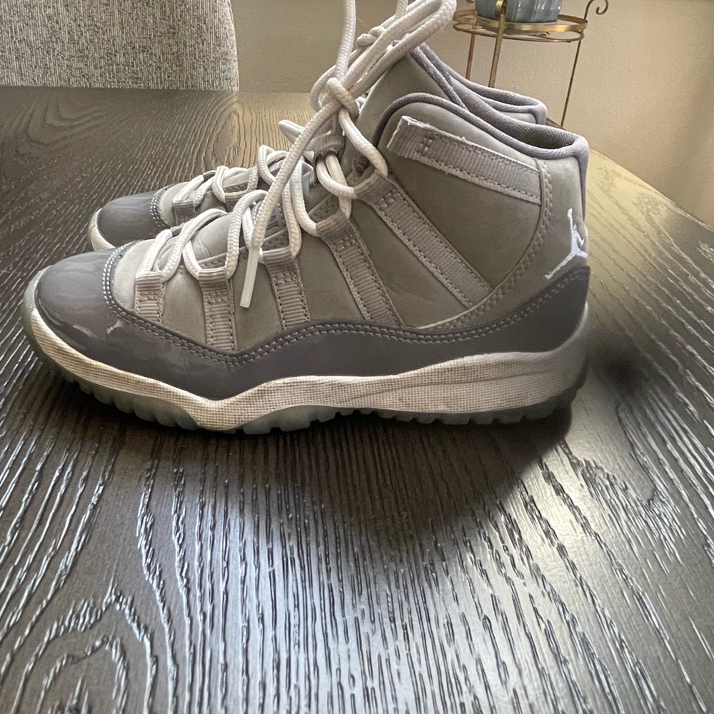 SOLD- Nike Air Jordan 11 Cool Grey Little Kids Size 13c